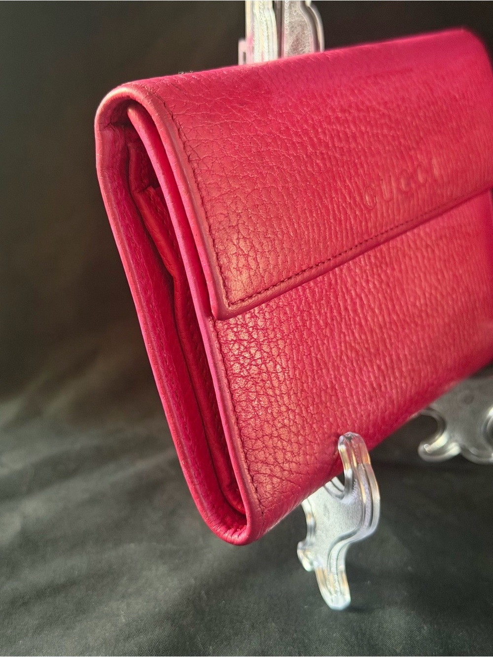 Gucci Trifold Leather Wallet - Picture 4 of 15
